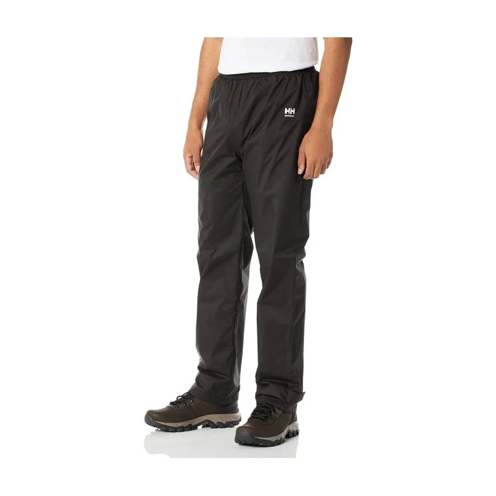 Helly Hansen Workwear Mens Black Helly Tech Waterproof Rain Pants XL Gorpcore - Picture 1 of 9